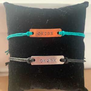 OK2BX Corded Bracelet